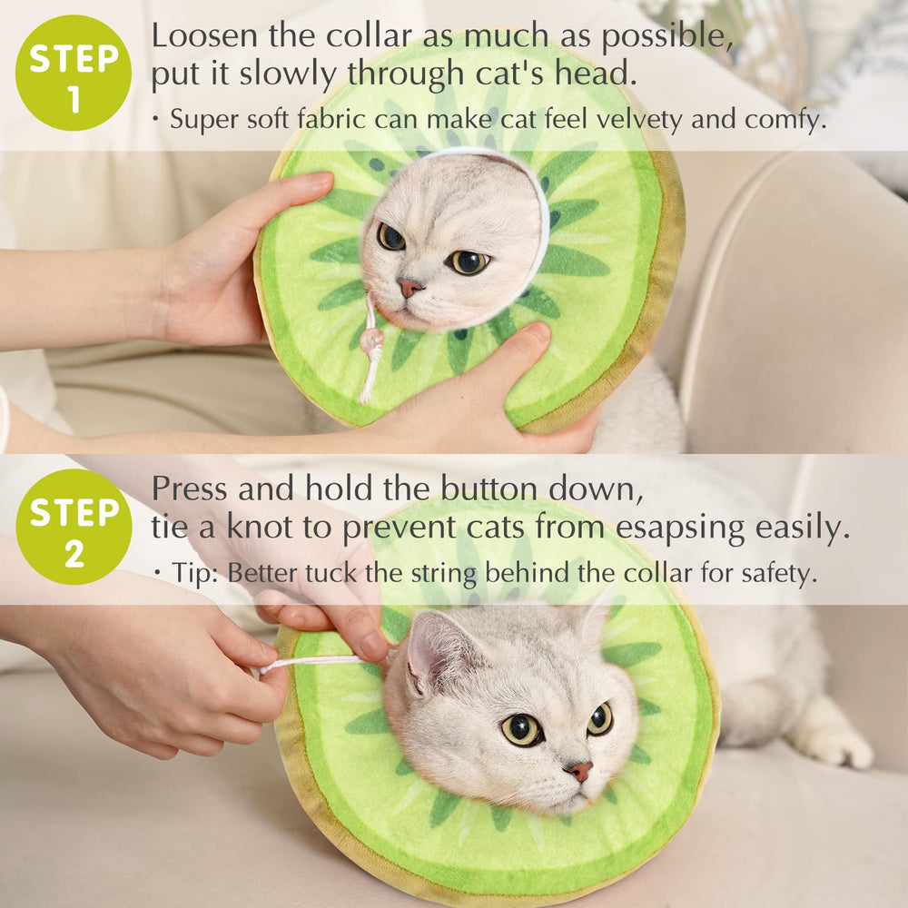 ANWA collier-cone chat taille reglable, ajustement sûr sur mesure