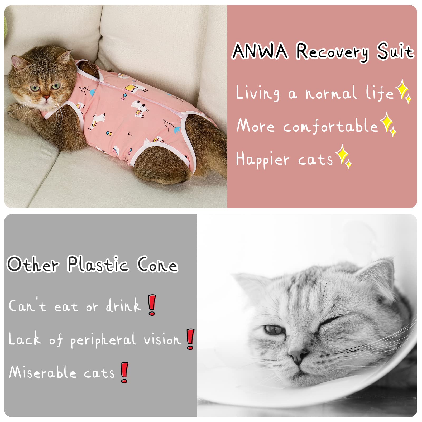ANWA combinaison-chat-lavable-reutilisable offre durabilité et économie