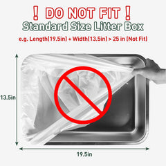ANWA liner 25,2 x 15,4 pouces pour un ajustement précis