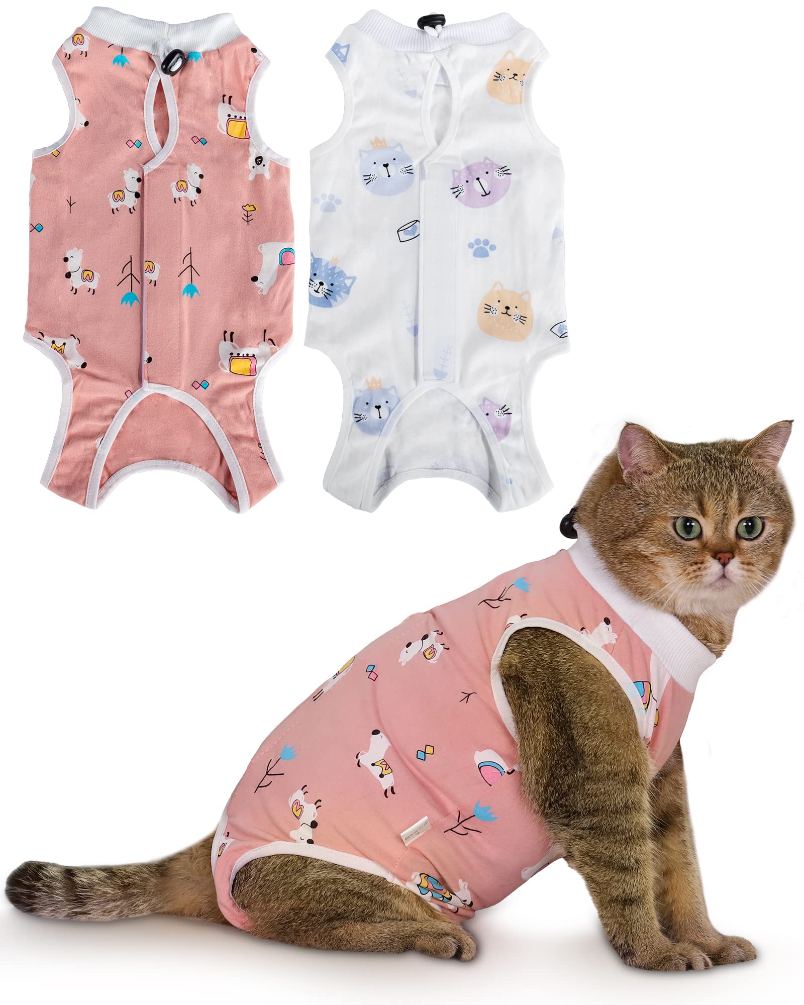 Ensemble ANWA rétablissement chat 2-pack prêt à l'emploi pour plus de tranquillité.