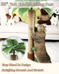 ANWA Poteau-chat-interieur-griffage: griffage sûr et divertissant.