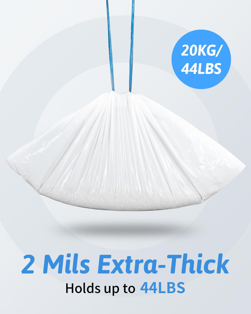 ANWA sacs compatibles avec la plupart des bacs, utilisation universelle.