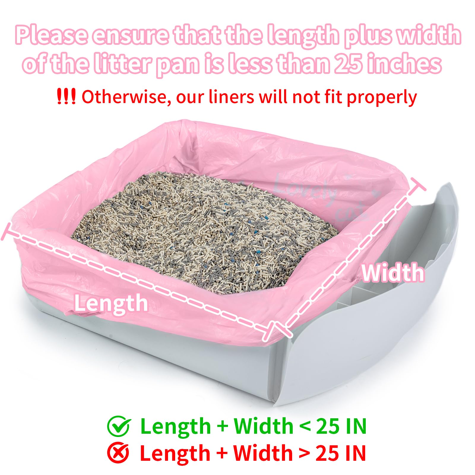 ANWA ensemble 40 sacs, pratique pour de longues périodes sans recharges
