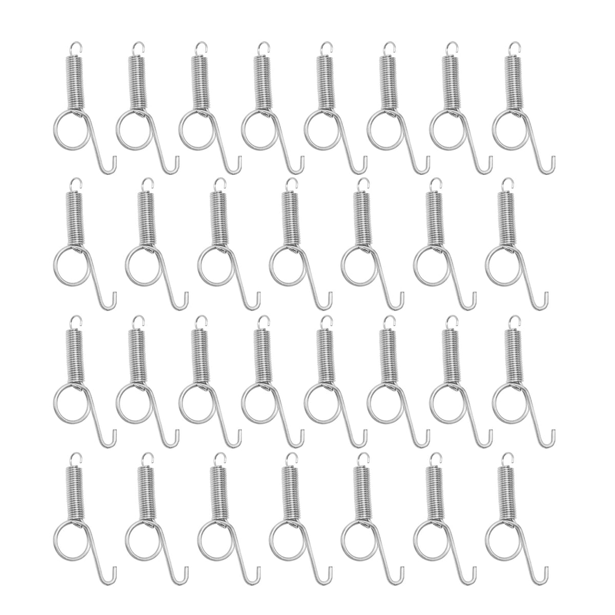 Loquet ressort Anxingo pour cage lapin, ouverture facile et fiable.