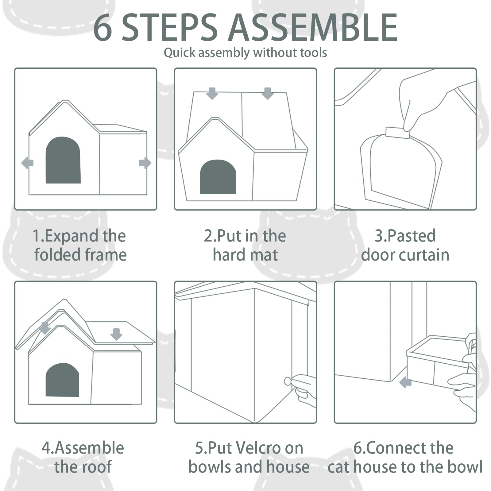 Design compact et élégant Anysiny pour patio ou jardin.