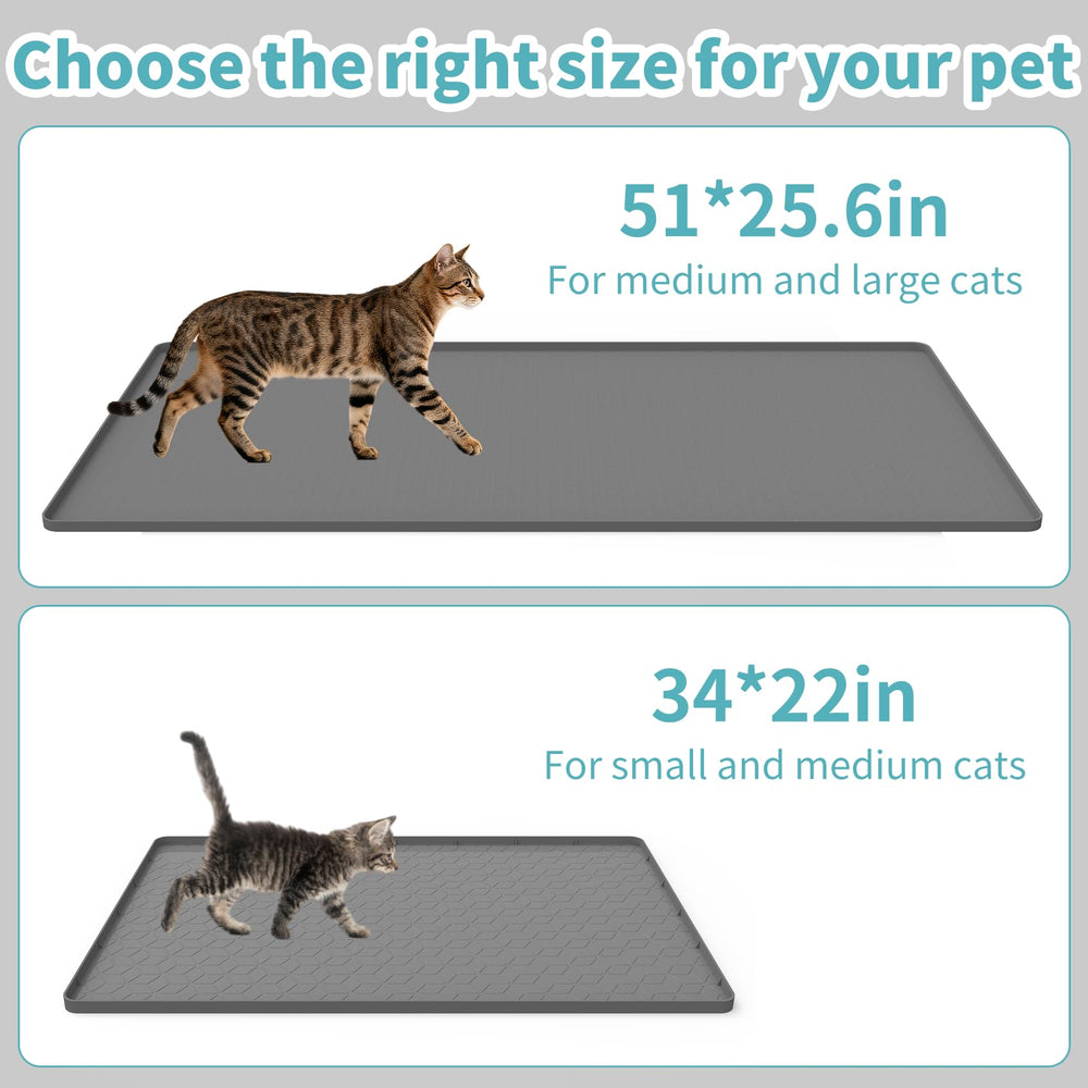 Anzfy Tapis facile à nettoyer — rinçage rapide et sans effort.