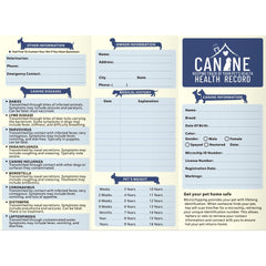 Format grand carnet chien, facile à feuilleter et à transporter.