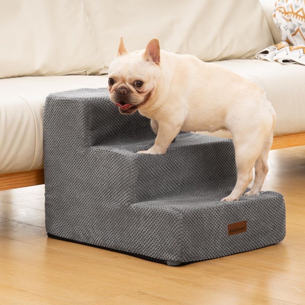 Hauteur 18,5 pouces de l’escalier Aodisman gris pour sofa.