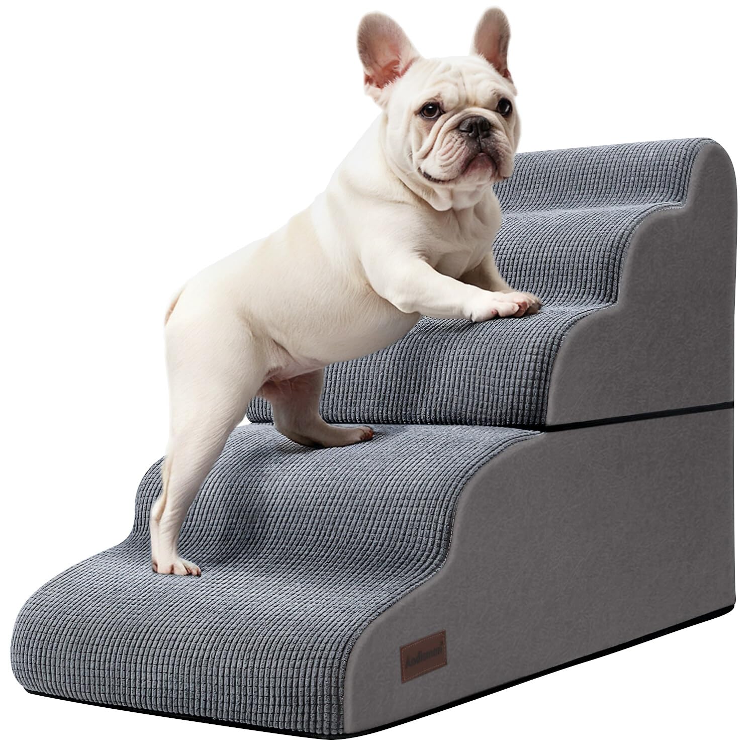 escaliers pour chien aodisman à 5 étages facilitant l’accès au lit élevé