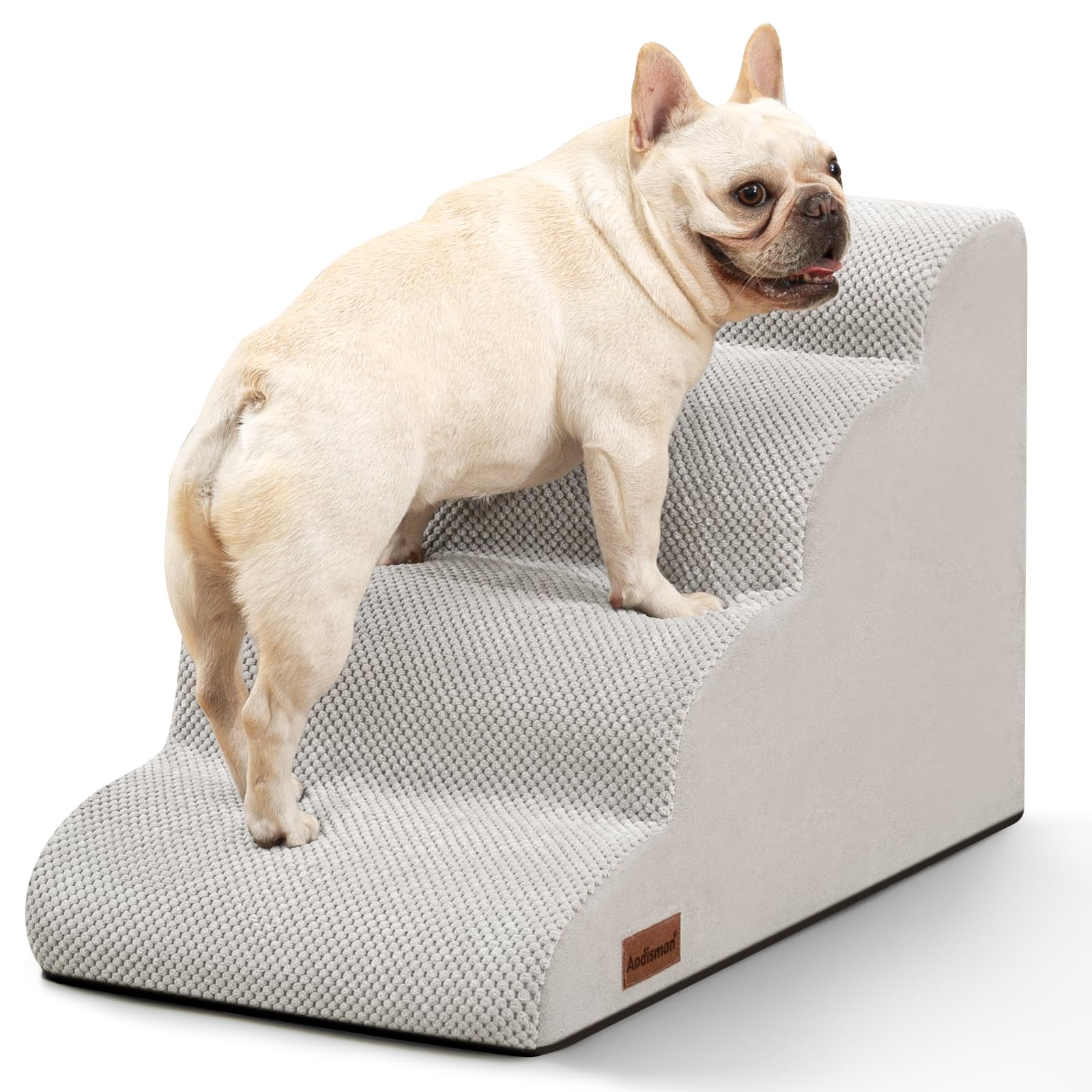 Aodisman escaliers pour chien quatre étapes au lit et canapé, accès facilité.