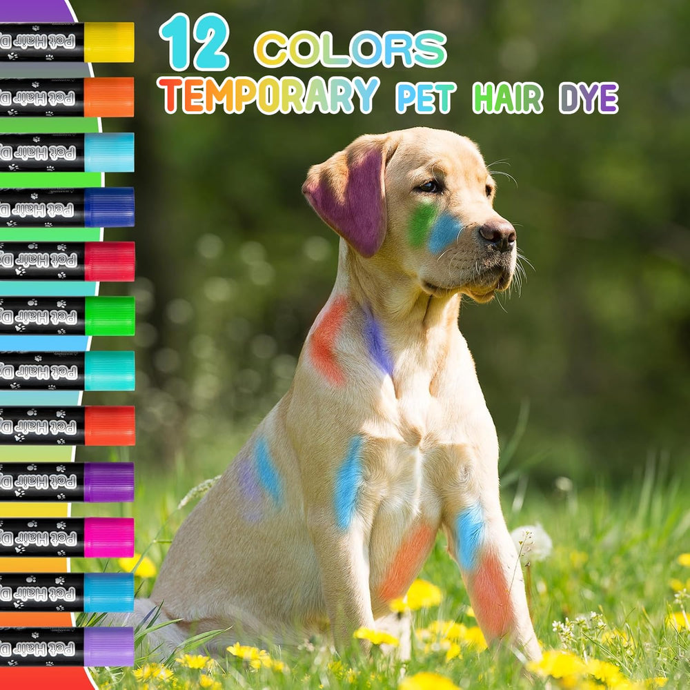 AOFEGRLT teinture animaux: coloris éclatants et application facile.