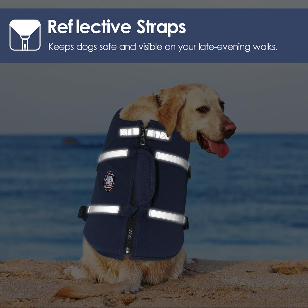 Anneaux D du gilet-chien AOFITEE pour attacher la laisse.
