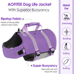 Gilet AOFITEE – poignée de secours utile pour assistance