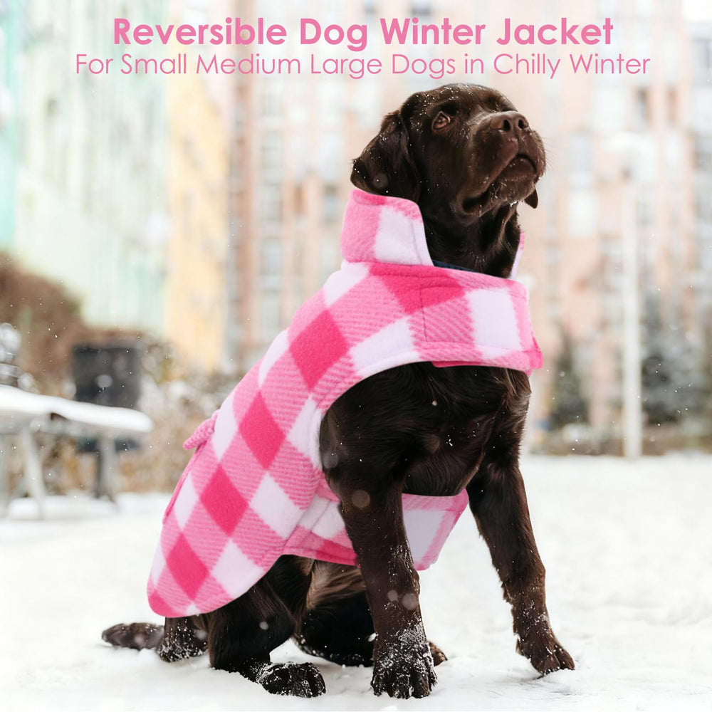 Guide tailles rose XL dAOFITEE; ajustement précis pour chien moyen à grand.