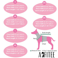 Manteau AOFITEE pour chien: doublure polaire chaude, parfait contre le vent et le froid.