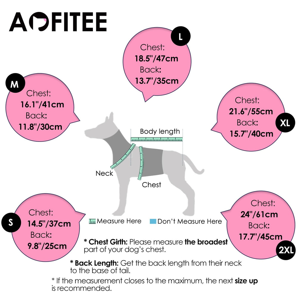 Manteau AOFITEE pour chien hiver, fermeture par pression sur le devant.