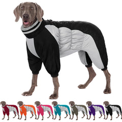 AOFITEE manteau chien hiver avec harnais intégré pour sécurité.