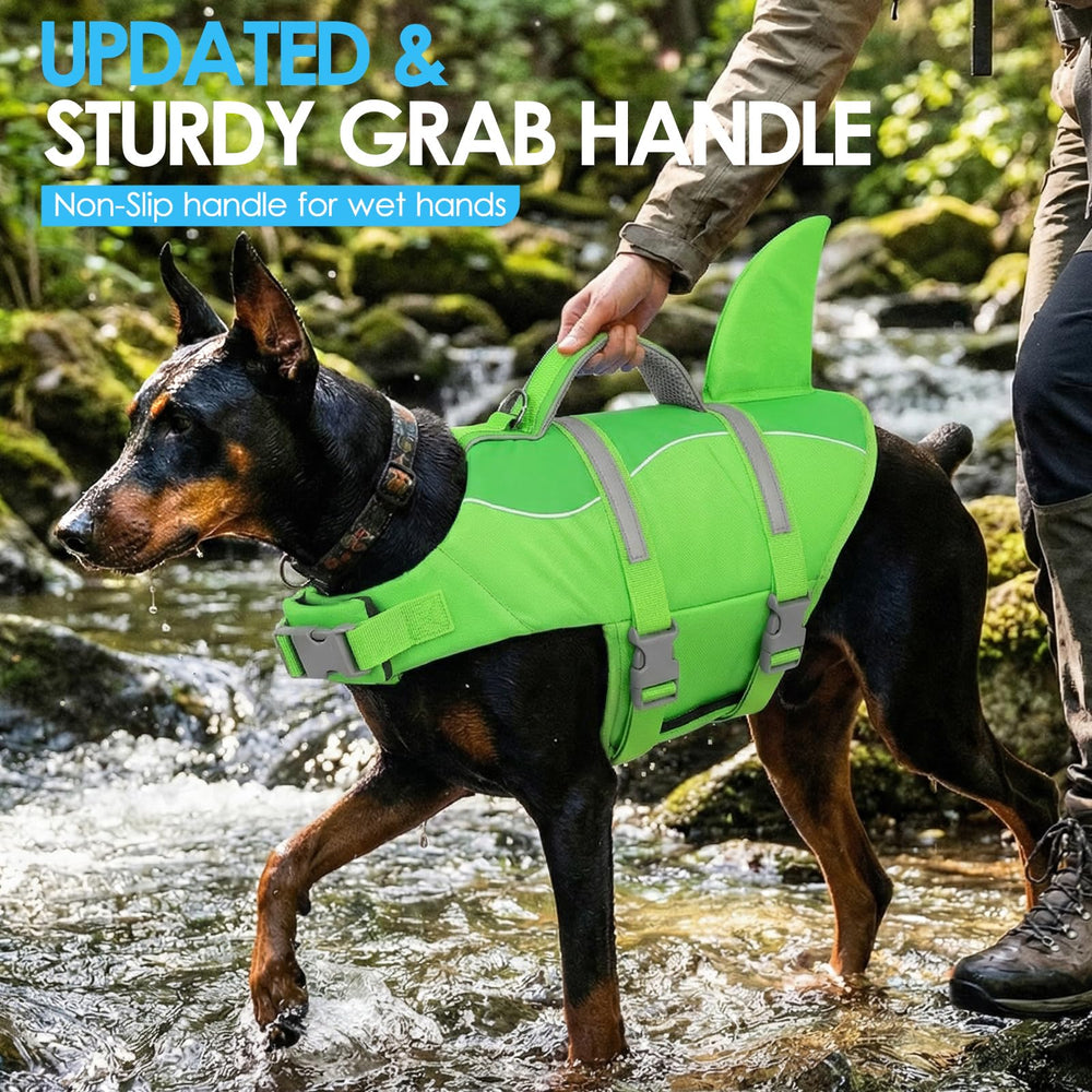 Poignée de sauvetage supérieure AOFITEE, pratique pour sortir l'animal de l'eau.