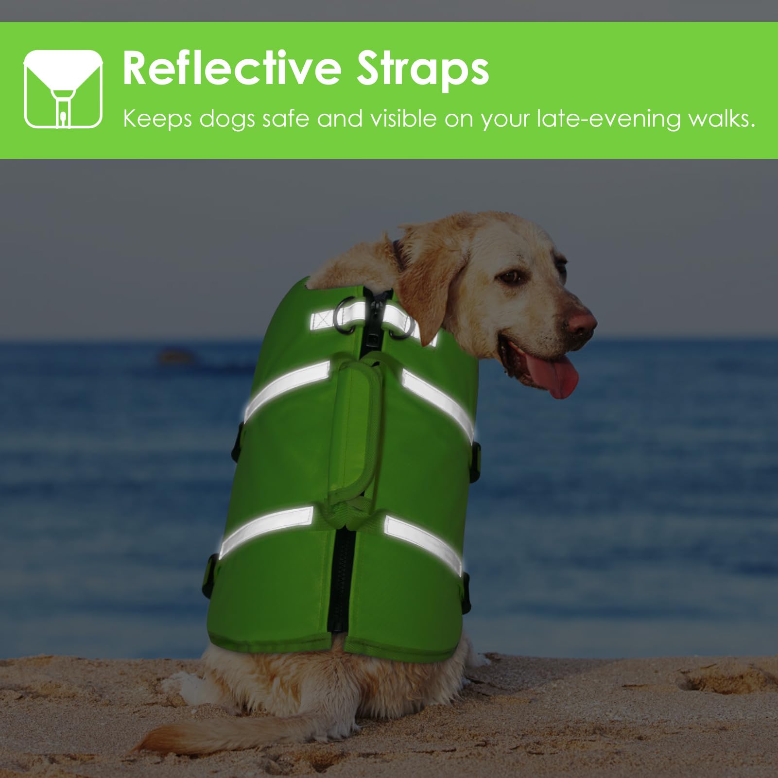 Sangles ajustables AOFITEE gilet chien, ajustement personnalisé