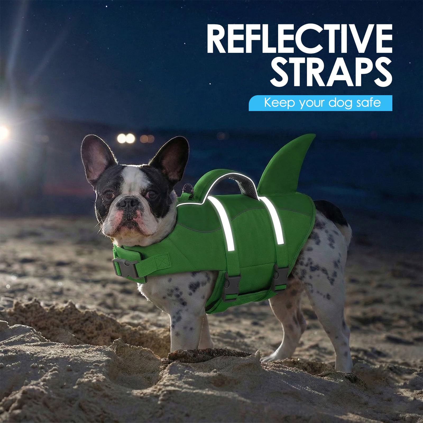Disponible en 5 tailles AOFITEE pour s'adapter à tous les chiens.