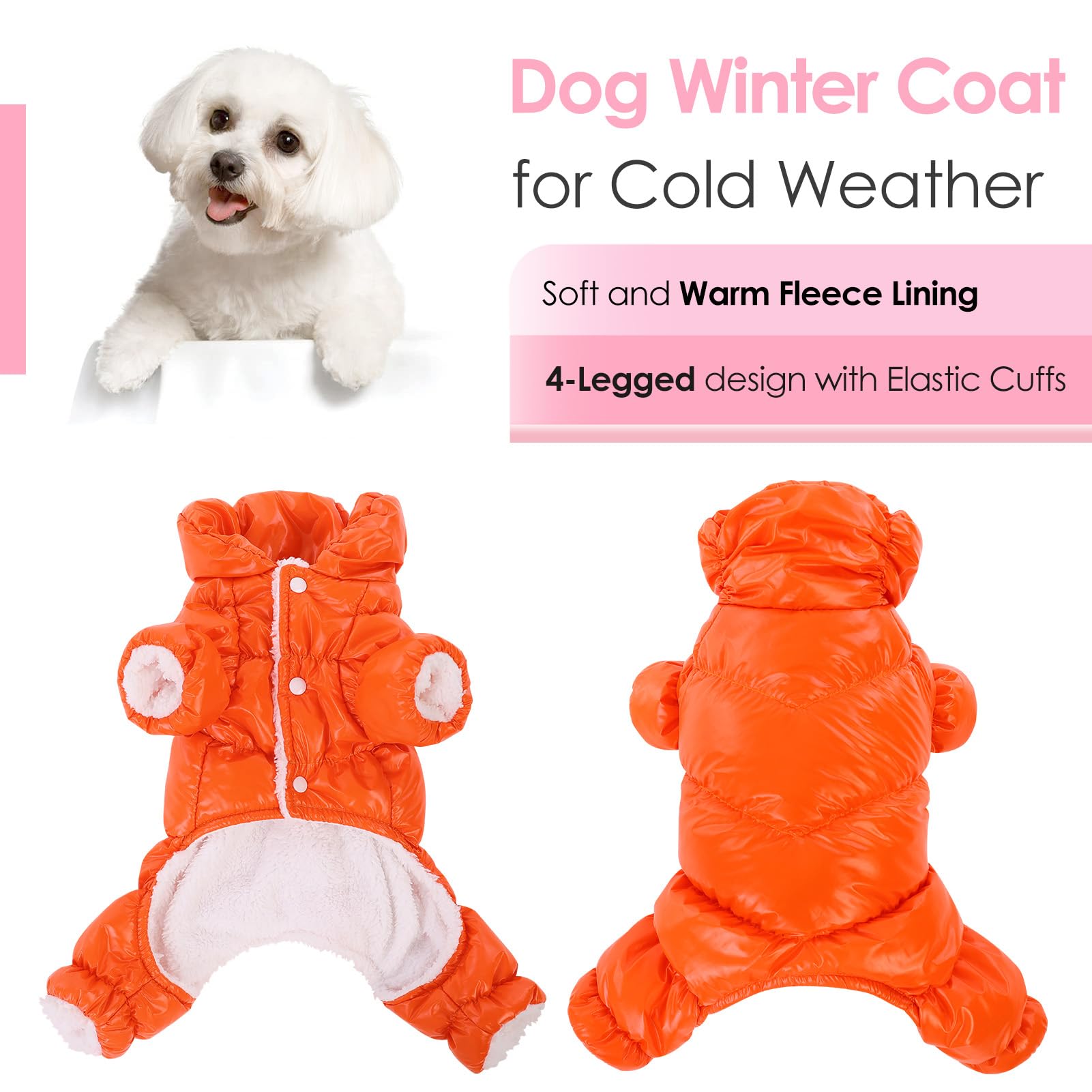 Veste imperméable AOFITEE chien protection contre pluie et vent.