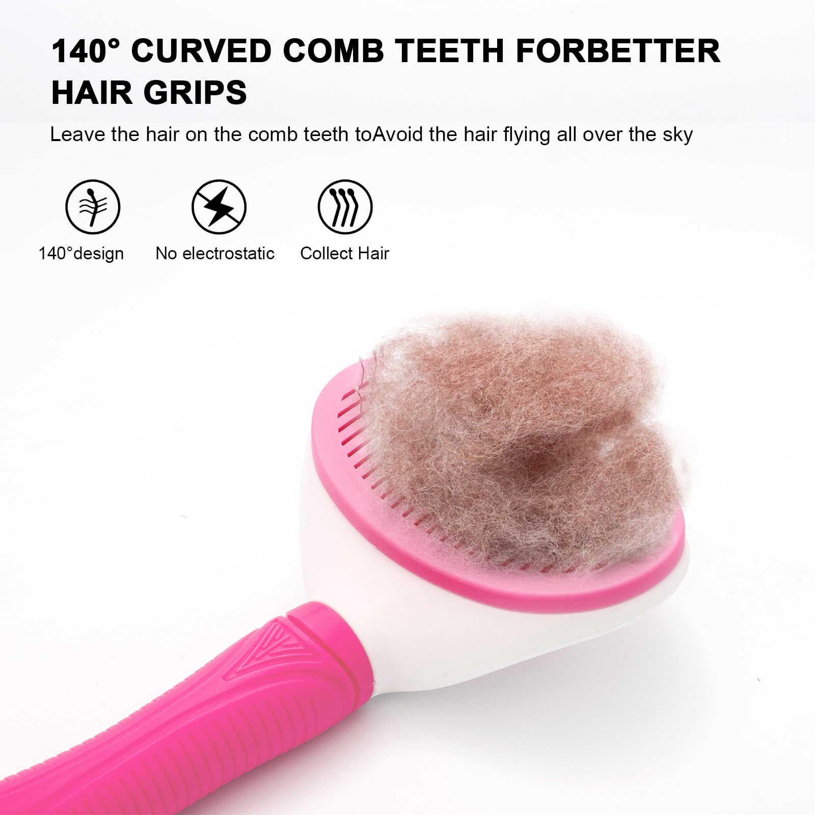 Brosse pour épingles en acier 185 d'Aogeili, brossage précis.