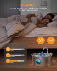 Filtration multi et filtre pour eau plus pure de la fontaine AONBOY