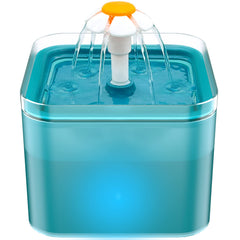 Fontaine AONBOY pour chat verte et capacité 2L, eau plus fraîche.