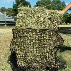 Aoneky Bale Hay Net, remplissage aisé pour balles rondes, pratique.