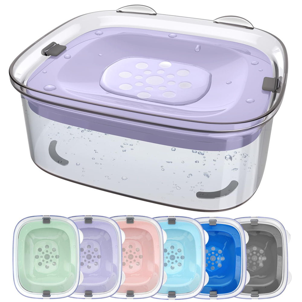 Bol d eau AONKEY 3L avec disque flottant, anti-débordement.