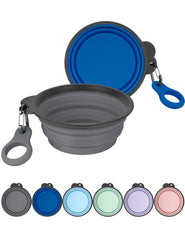 Gamme AONKEY: gamelles chien pliante 2-pack, pratique pour les balades.