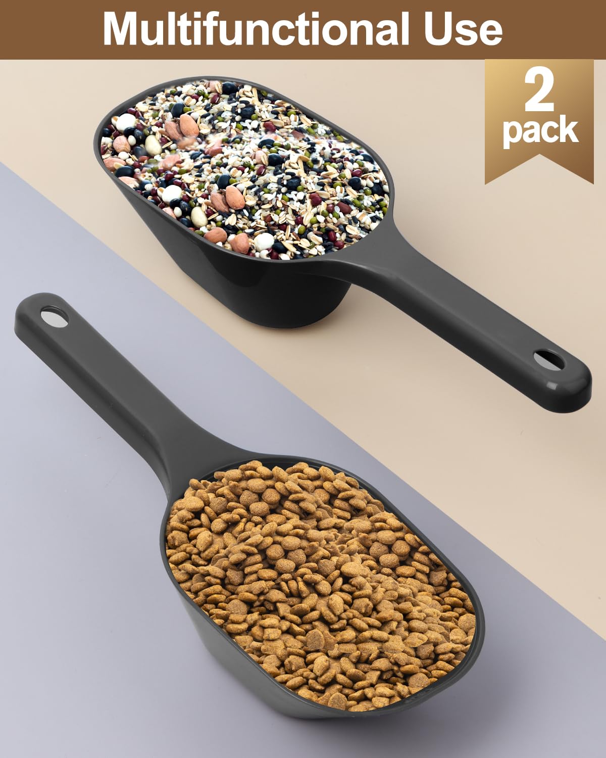 Ligne de mesure intégrée dans la louche pour portions précises.