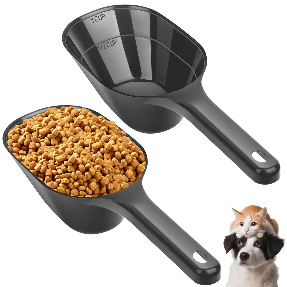 Cuillère doseuse Aosnare pour nourriture animale avec capacité d'une tasse.