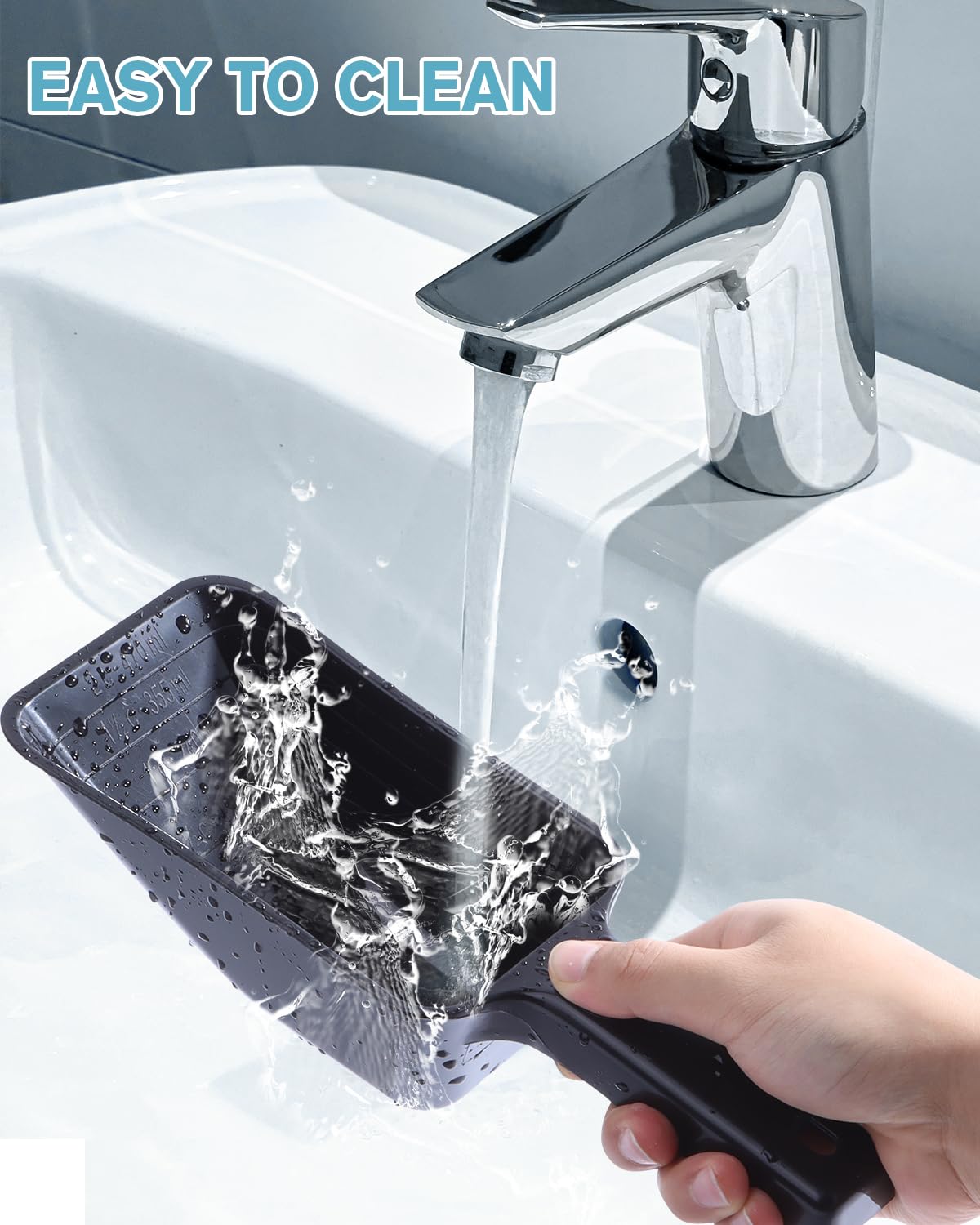 Pelle Aosnare avec mesures faciles à lire pour portions.