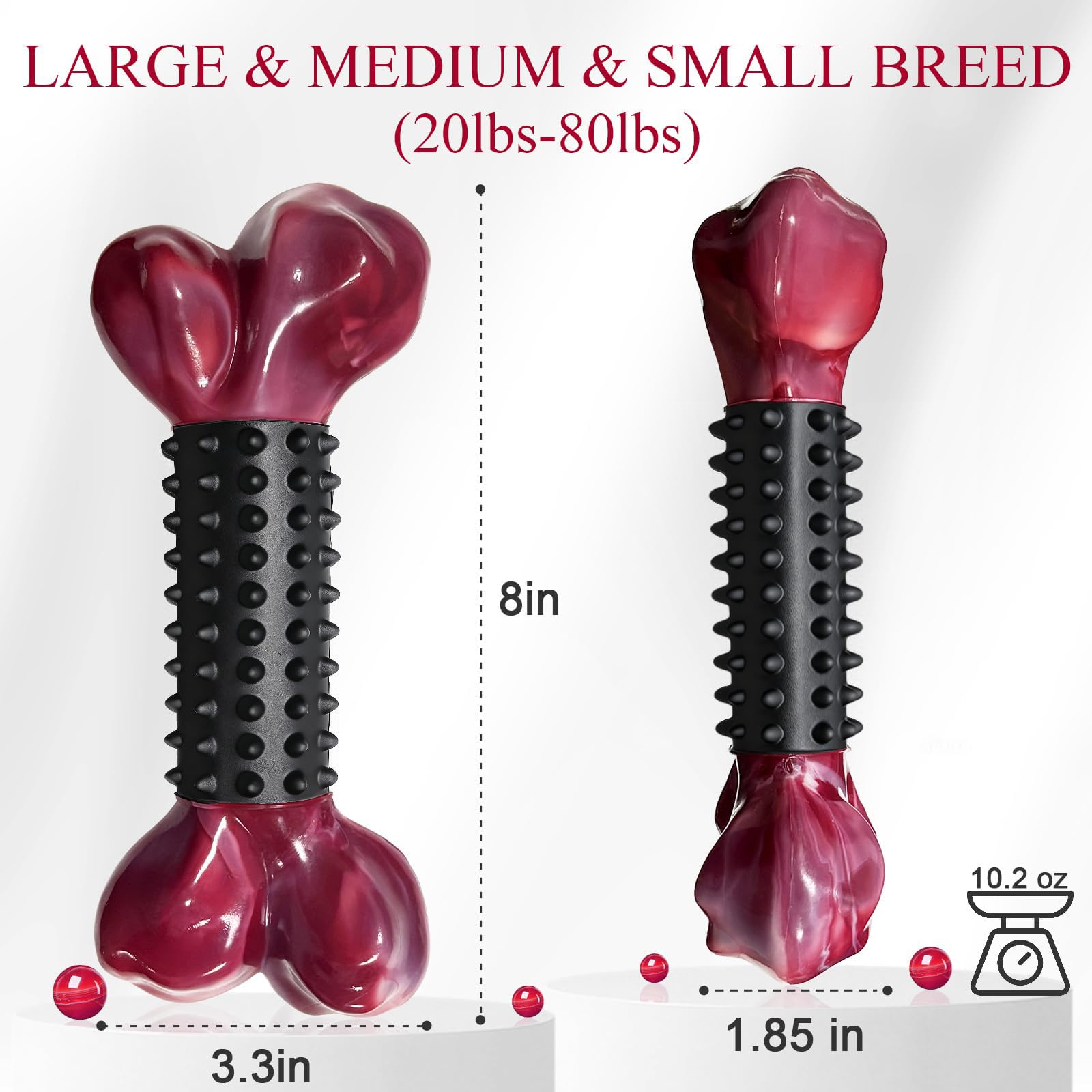 Apasiri arôme bacon integre – parfum durable attire le chien pendant le jeu.
