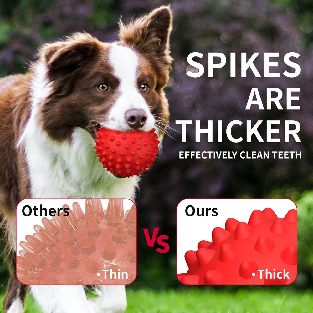 Apasiri Balle Chien Diametre 9cm: taille adaptée pour chiens moyens et grands.