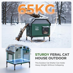 Apasiri structure-fibre-de-verre-resistante: cadre robuste pour chats et petits animaux.