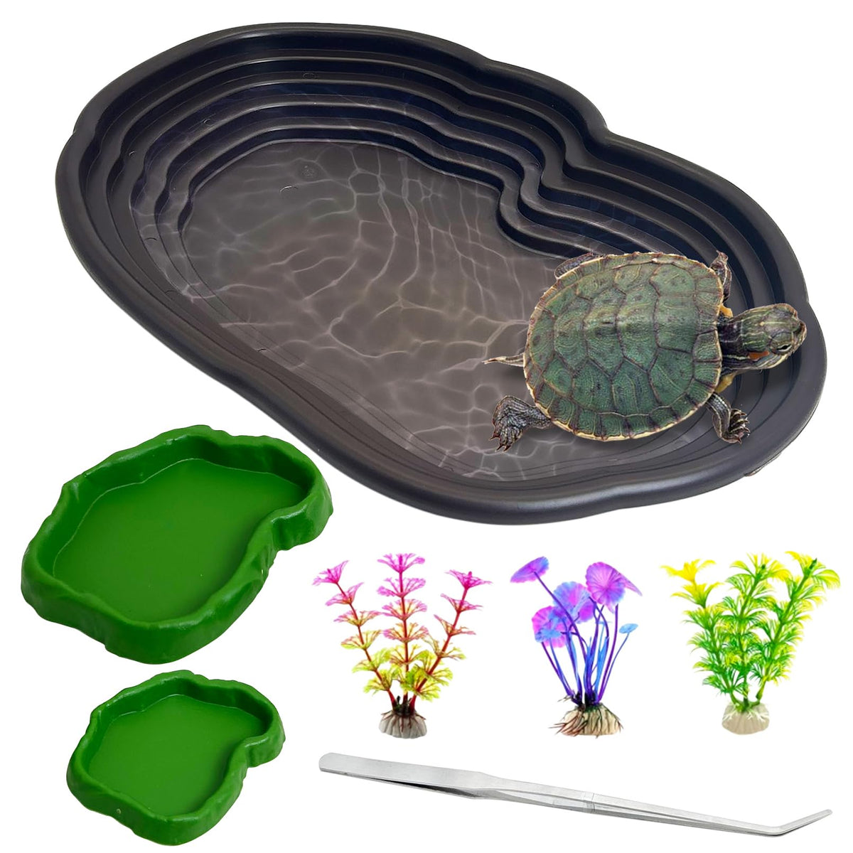 Apatal piscine reptile rampe facilite l'accès et la sécurité lors du bain.