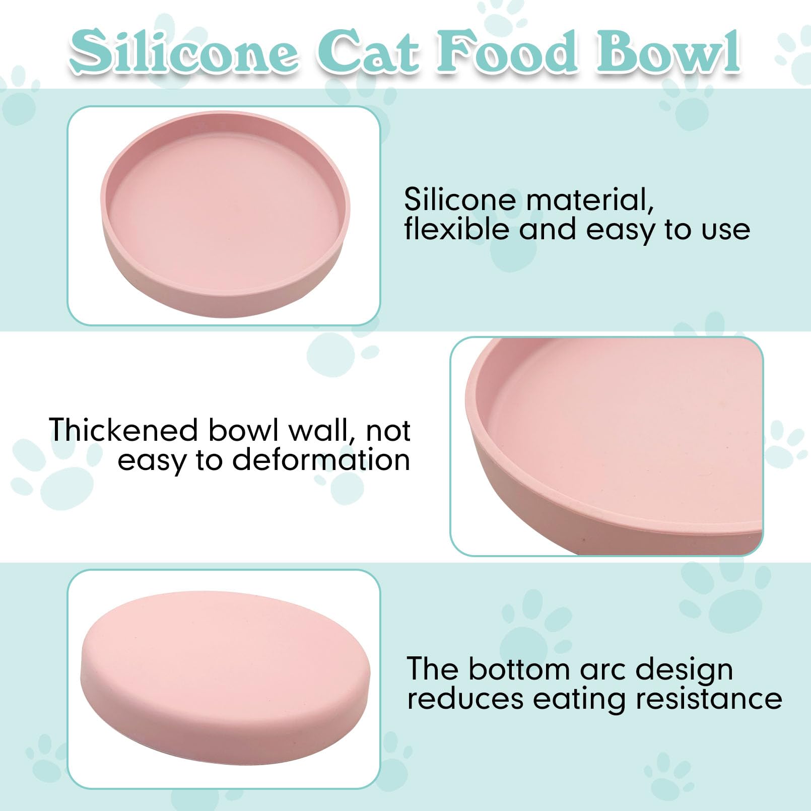 Bol Apatal vert silicone souple avec grande ouverture pour repas confortables.