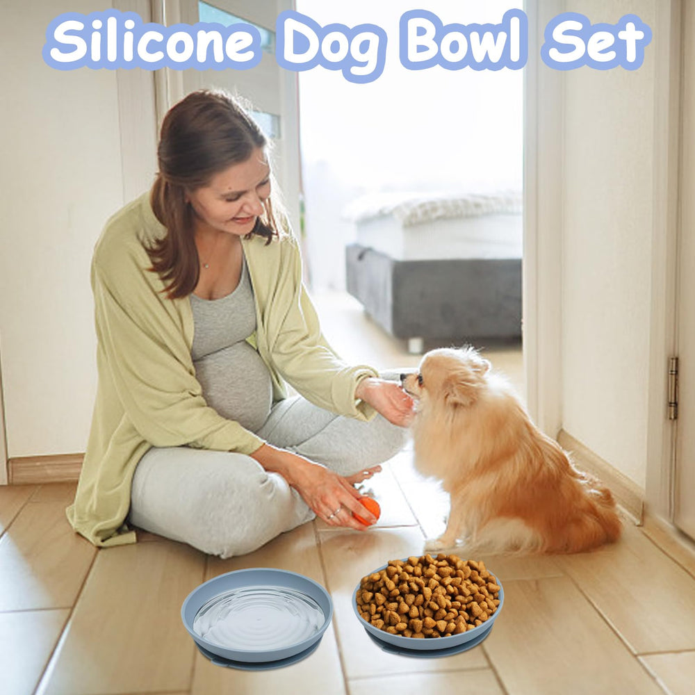 Bol Apatal en silicone pour usage quotidien, adapté petit à moyen chien