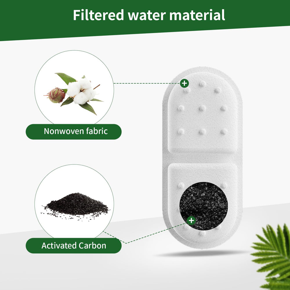 APAUK système de filtration triple, eau plus fraîche pour vos compagnons.
