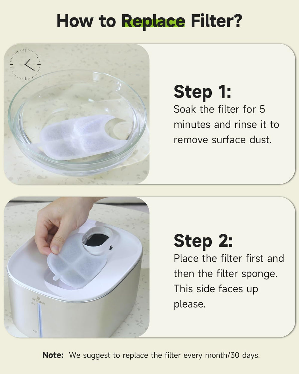 Kit filtration APETDOLA compatible FS10PRO, entretien simplifié.