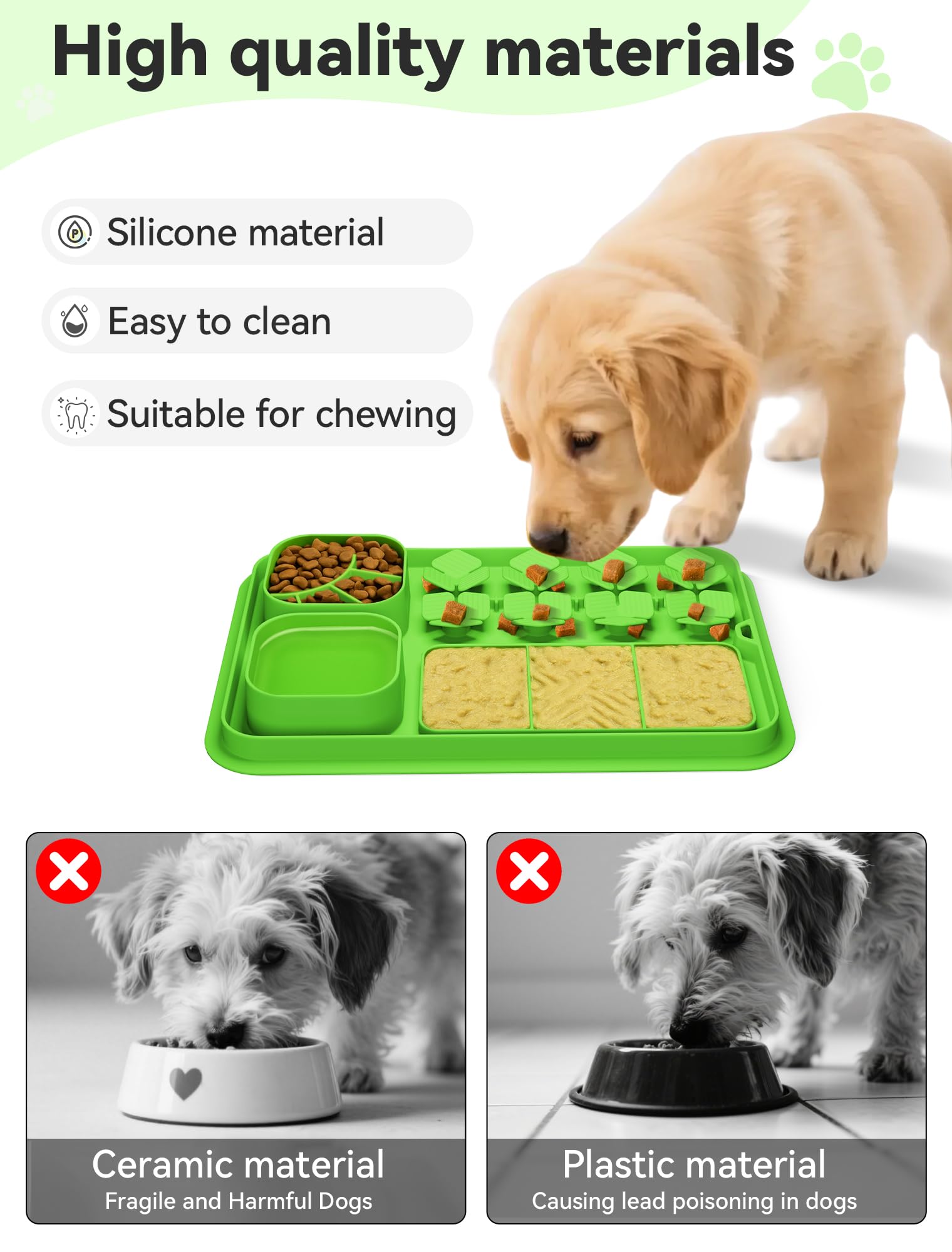 APD APETDOLA Silicone-durable, matériau flexible et résistant pour un usage quotidien.