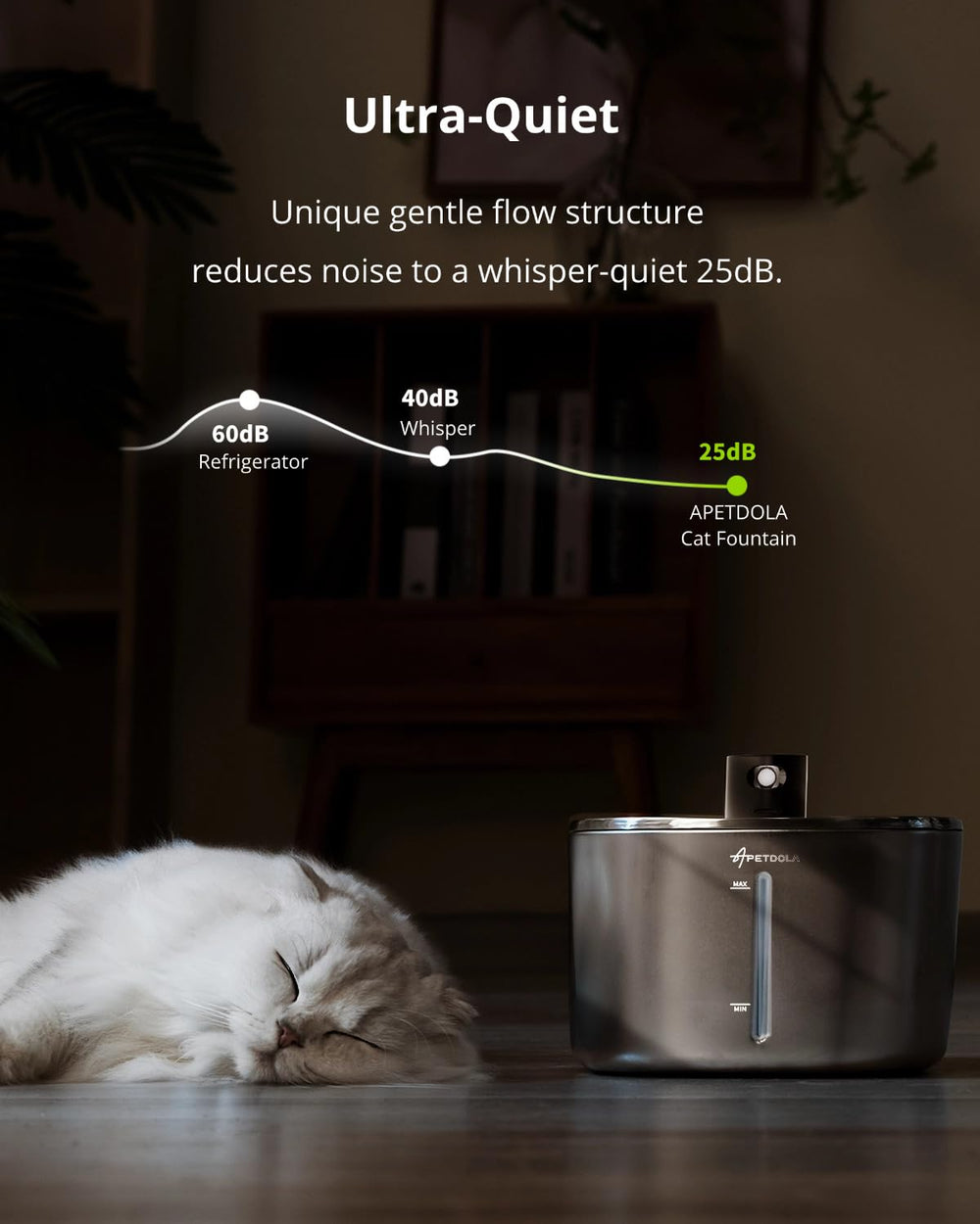 APETDOLA design inox, solide et hygiénique