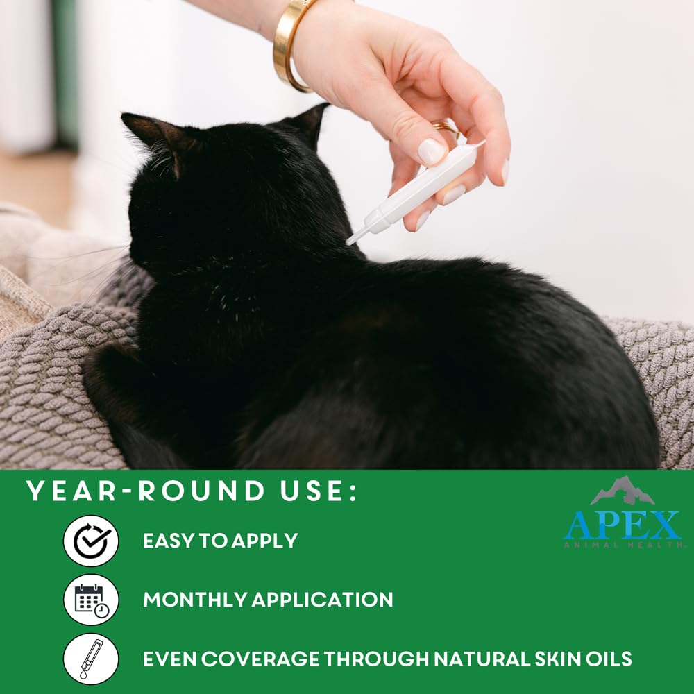 Apex Plus Chat - action par contact sans morsure nécessaire.