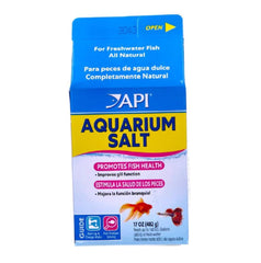 API AQUARIUM SALT – bouteille 17 oz favorise la respiration des poissons.