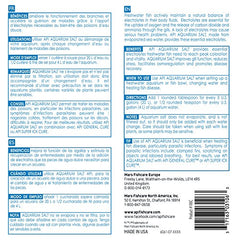 API Aquarium Salt - ingrédients naturels pour un bac d'eau douce équilibré.