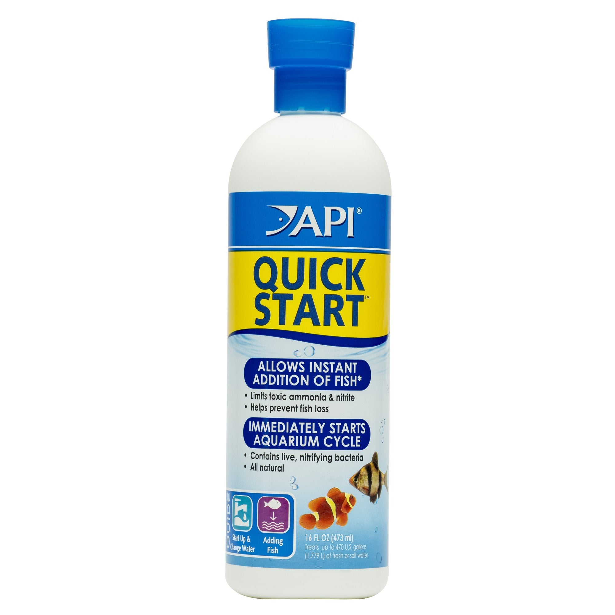 API : bouteille de bactéries nitrifiantes pour démarrage du bac