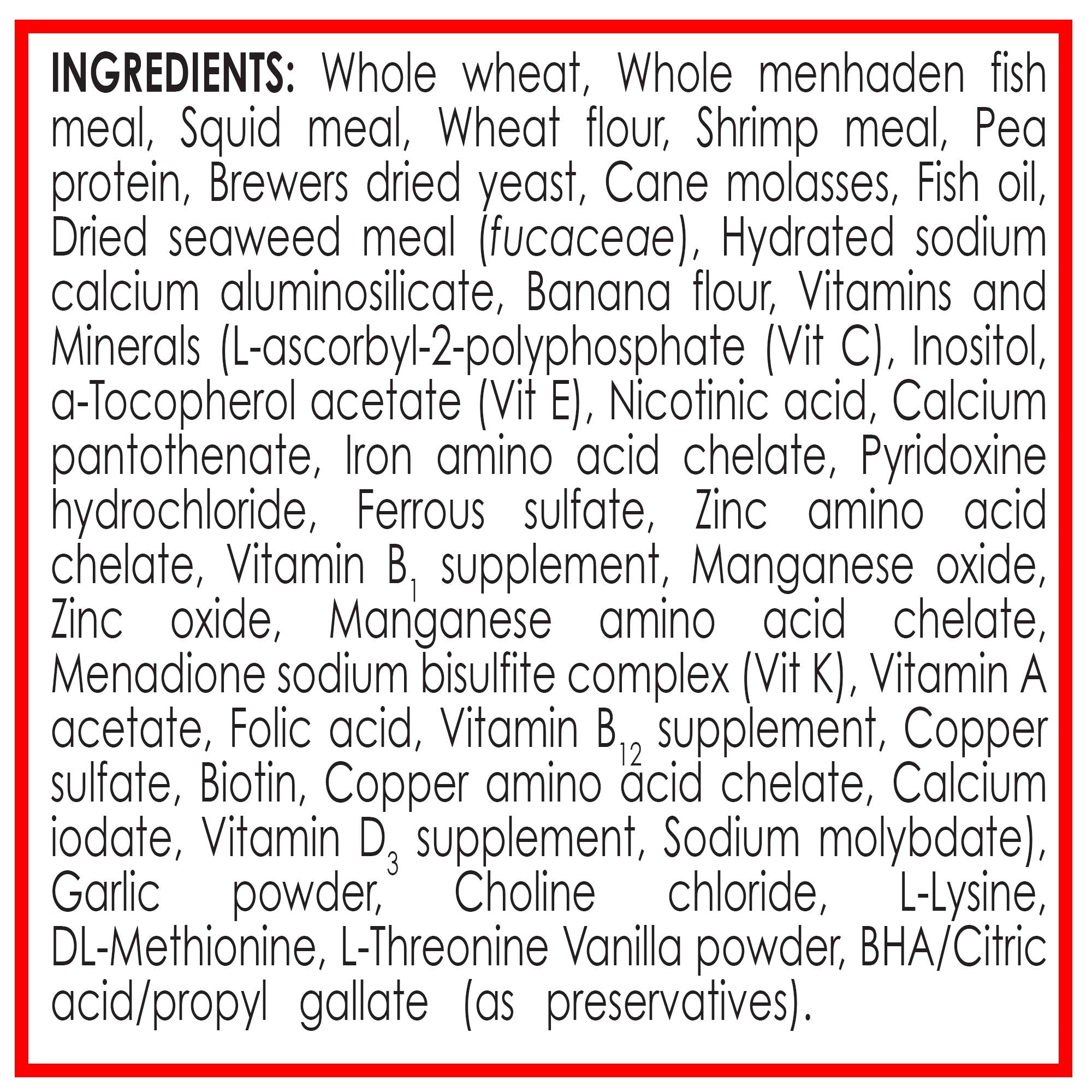 API Betta Food emballage pratique de 0,78 oz pour le dosage journalier.