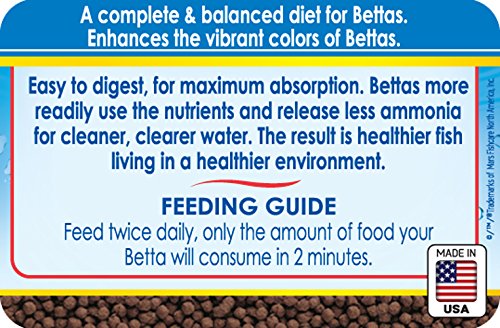 API Betta Food nutriments pour des couleurs vives chez Betta.